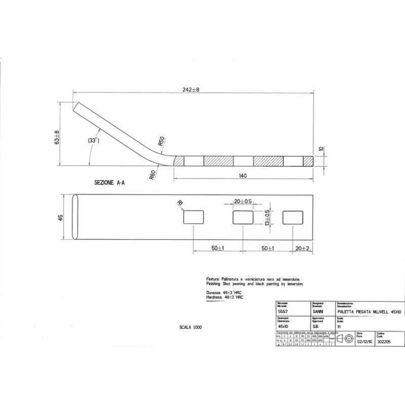 Skrobak włóki 150x8mm-347613989