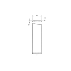 Sprężyna 60x9mm, rozstaw śrub 40 mm, M10 wału dogniatającego RollFlex 00330141-347617437