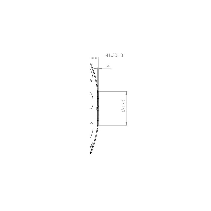 Talerz zębaty AMAZONE XL043 460x4 - zamiennik  grubość 4 mm-347617520