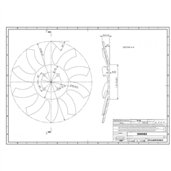 Talerz ekopielnik prawy 400 mm-347620449