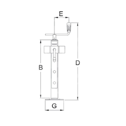 Stopa podporowa SIMOL PE595 teleskopowa mm 1000 kg-347616343