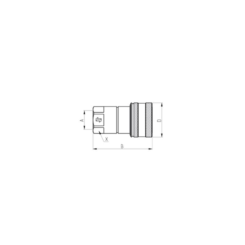Szybkozłacze hydrauliczne FASTER M 1-347612801
