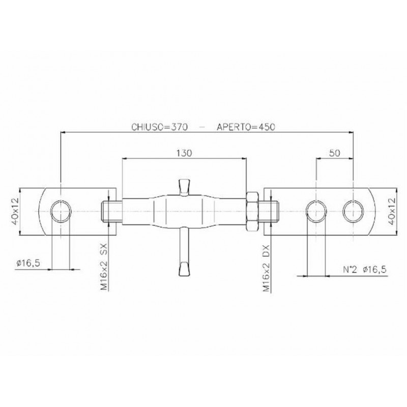 Stabilizator  370-510 mm-347619777