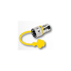 Zaślepka do szybkozłączek typu żeńskiego 3/8" ŻÓŁTA-347617967