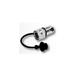 Zaślepka do szybkozłączek typu żeńskiego 1/2" CZARNA-347617983