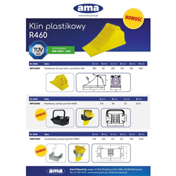 Uchwyt klina plastikowy R460-347619885