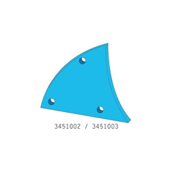 Lemken, pierś odkładnicy lewa, 3451003-347610775