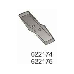 Kuhn, dłuto odwracalne lewe 15mm, 622174-347614522