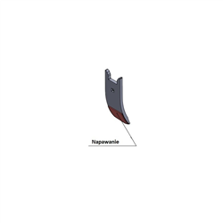 Horsch, dłuto redliczki wzmocnione 80X12 -zamiennik 34060850-347616779