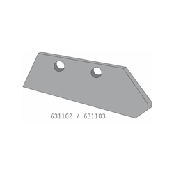 Kuhn, lemiesz przedpłuża lewy 8mm, 631103-347610870