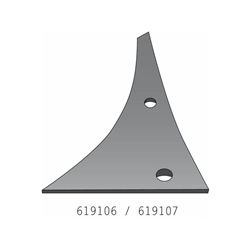 Kuhn, pierś odkładnicy prawa 7mm, 619106-347610910