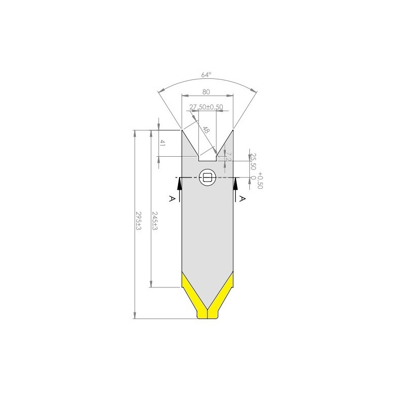 Dłuto grządzieli Kongskilde Delta Flex 80x12 - NOWY TYP SZPICA-347617589