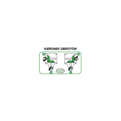 Przekładnia kątowa AMA CMR T102  do kosiarek 1:3 ze sprzęgłem jednokierunkowym 46 kW (540 RPM)-347774238