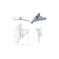 Dłuto prawe pługa podeszwowego-347910927