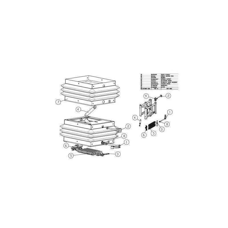 Fotel z amortyzacją mechaniczną AMA SEAT-347616971