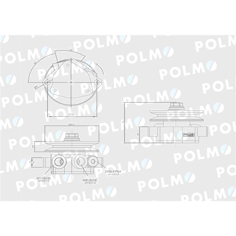 Pompa zasilająca 0011380830 POLMO-347880241