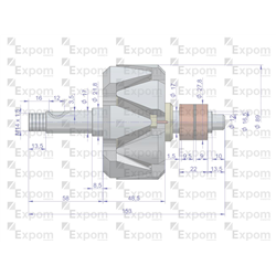 Wirnik alternatora 0120488205EX Nowy Typ EXPOM KWIDZYN eu-347890604