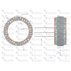 Stojan alternatora 0120488205EX Nowy Typ EXPOM KWIDZYN eu-347890600