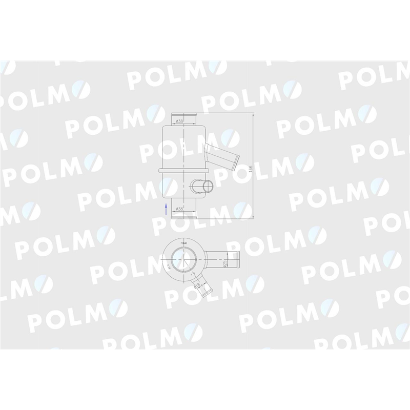 Termostat 12270073 Deutz POLMO-347880209