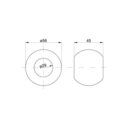 Kula ramienia podnośnika Kat.2 56x28-347439663