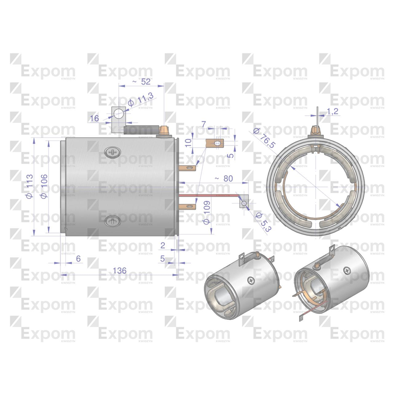 Stojan kompletny R10 EXPOM KWIDZYN eu-347892128
