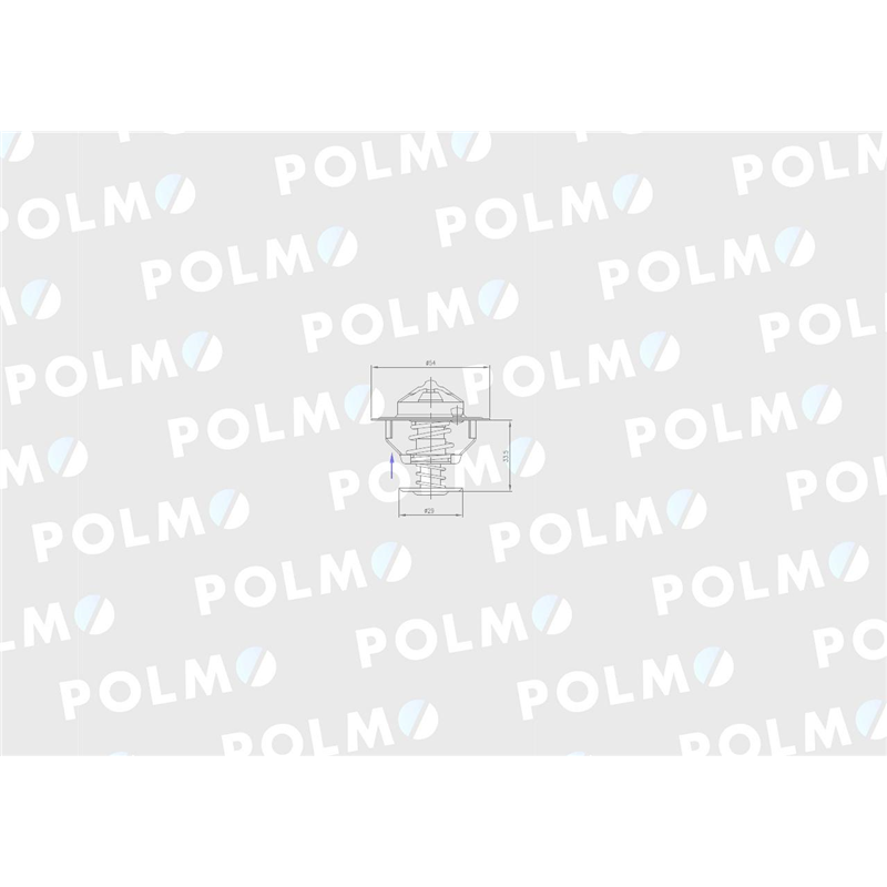 Termostat 218039A1 Case POLMO-347880172
