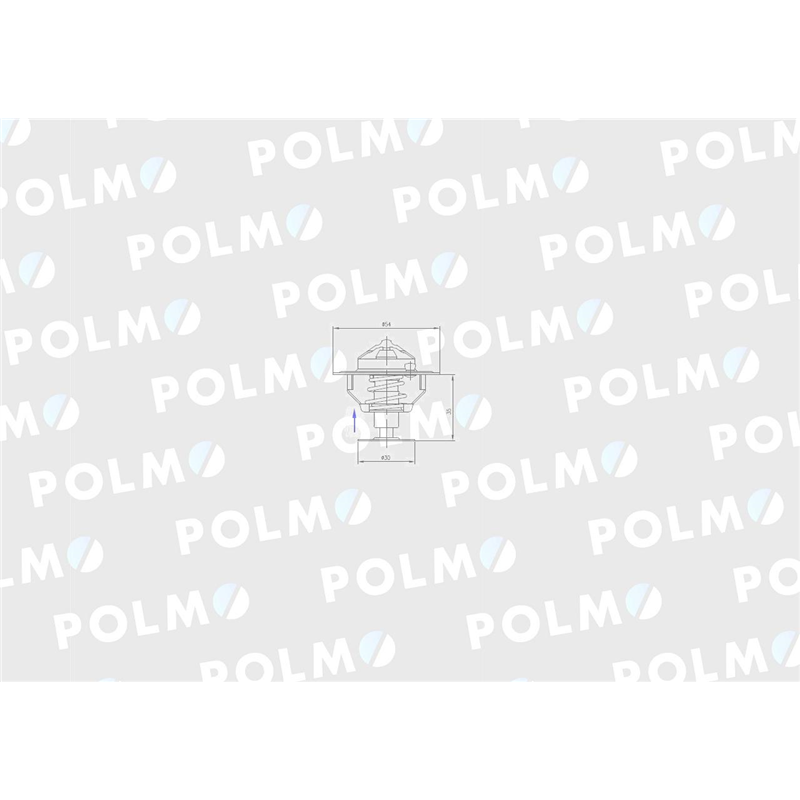 Termostat 2485613 LANDINI POLMO-347880157