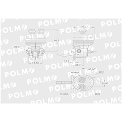 Pompa zasilająca 2723  7.02242.41.0 2723 POLMO-347451931