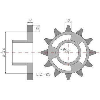Koło pędzące Siewnik Konny-347869607