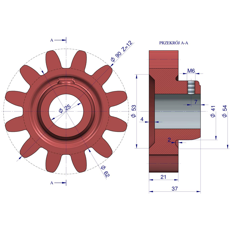 Koło Z 12 (siewnik konny)-347439565