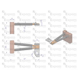 Szczotka 8x25x23 rozrusznika R-10 (20 SZT) EXPOM KWIDZYN eu-347886266