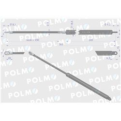 Siłownik New Holland 320792350 POLMO-347902790