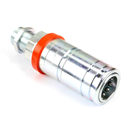 Szybkozłącze hydrauliczne gniazdo PUSH-PULL gwint zew.M22x1.5 LONG (PANEL) seria 3CFHF (max.strumień 250 l/min) ISO-A oryginał F
