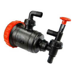 Filtr SS z zaworem spustowym z wyjściami na przewody fi 25 mm Opryskiwacz-347445556