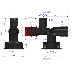 Zawór spustowy q-32 Opryskiwacz-347446233