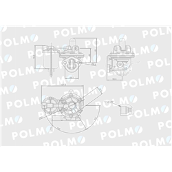Pompa zasilająca 3637338M91 POLMO-347880372