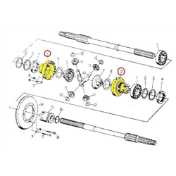 Obudowa mechanizmu różnicowego C-330 ORYGINAŁ URSUS-347873375