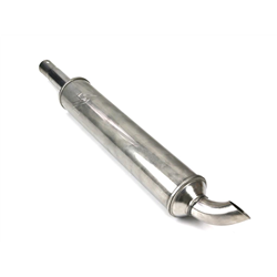 Tłumik okrągły krótki 830mm 4.1kg C-330 INOX WARYŃSKI-347894176