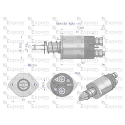 Wyłącznik ( włącznik) rozrusznika We 11D UR I 932301 ZETOR EXPOM KWIDZYN eu-347457322