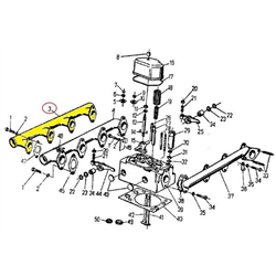 Rura wody 40010501 C-360/Zetor-347867562