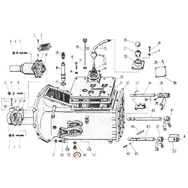 Korek spustu oleju C-360-1202669