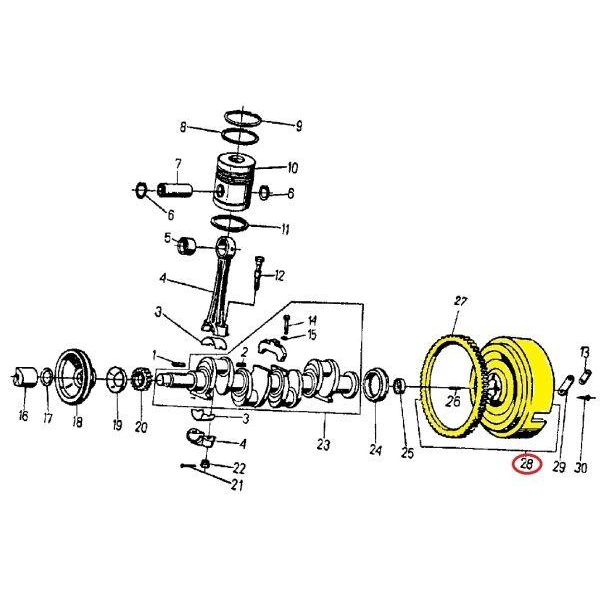 Koło zamachowe n.t. C-360 Skropol-347440739