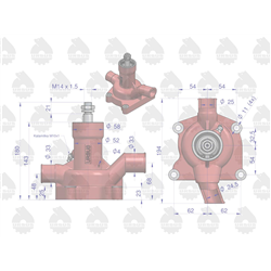 Pompa wody C-360 ORYGINAŁ URSUS-347445410