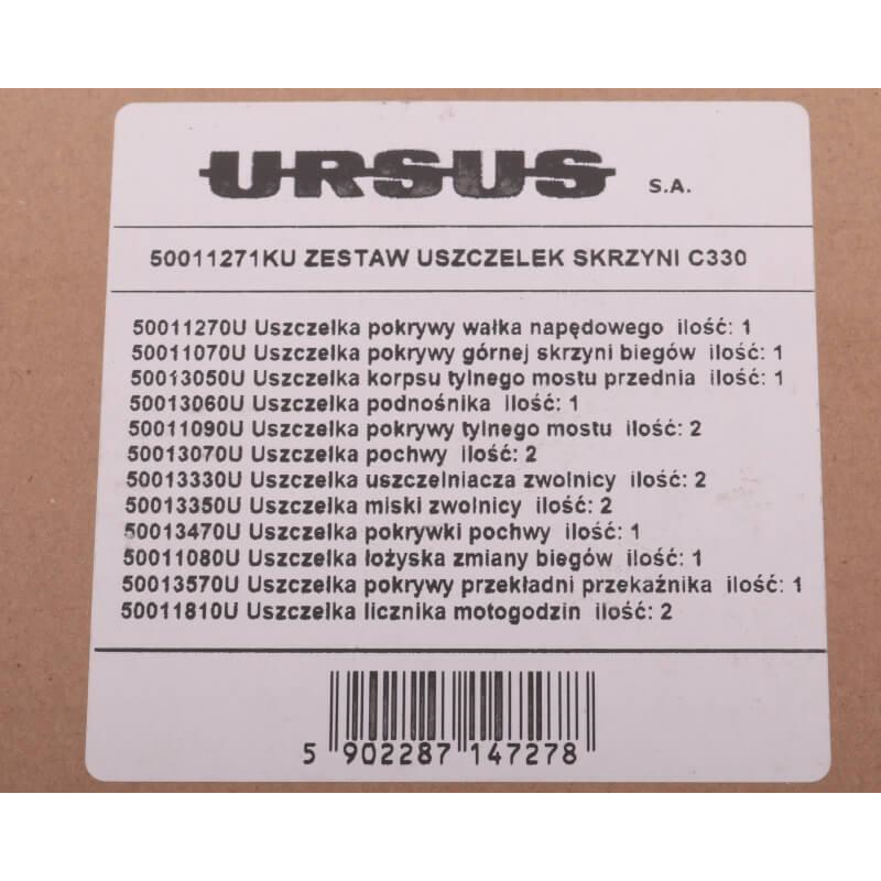 Komplet ( zestaw ) uszczelek skrzyni / mostu C-330 ORYGINAŁ URSUS-347453371