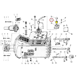 Osłona dźwigni zmiany biegów C-330-347439713