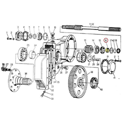 Tuleja dystansowa półosi C-330-347440415
