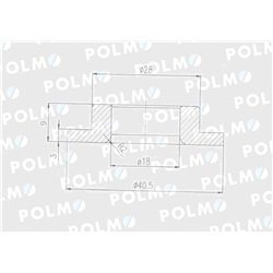 Uszczelka złącza standard Euro (  sprzedawane po 10 ) POLMO-347449180