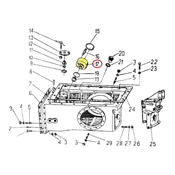 Pokrywa filtra podnośnika C-330-347865957