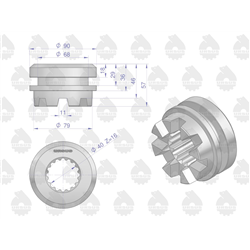 Sprzęgło blokady C-360 ORYGINAŁ URSUS-347873391