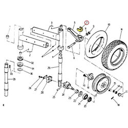 Kątownik mocowania błotnika C-330/360-347866829